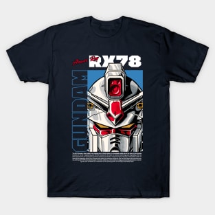 RX78 Design T-Shirt